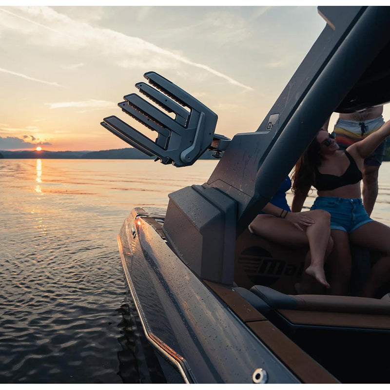 Load image into Gallery viewer, PTM Watersports ClampForce 30 Clamping Wake Board Rack  Pair  Silver P134919010TEBCL
