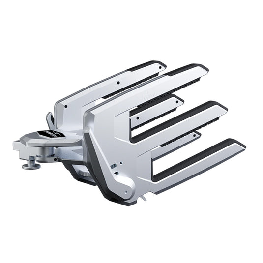 PTM Watersports ClampForce 30 Clamping Wake Board Rack  Pair  Silver P134919010TEBCL