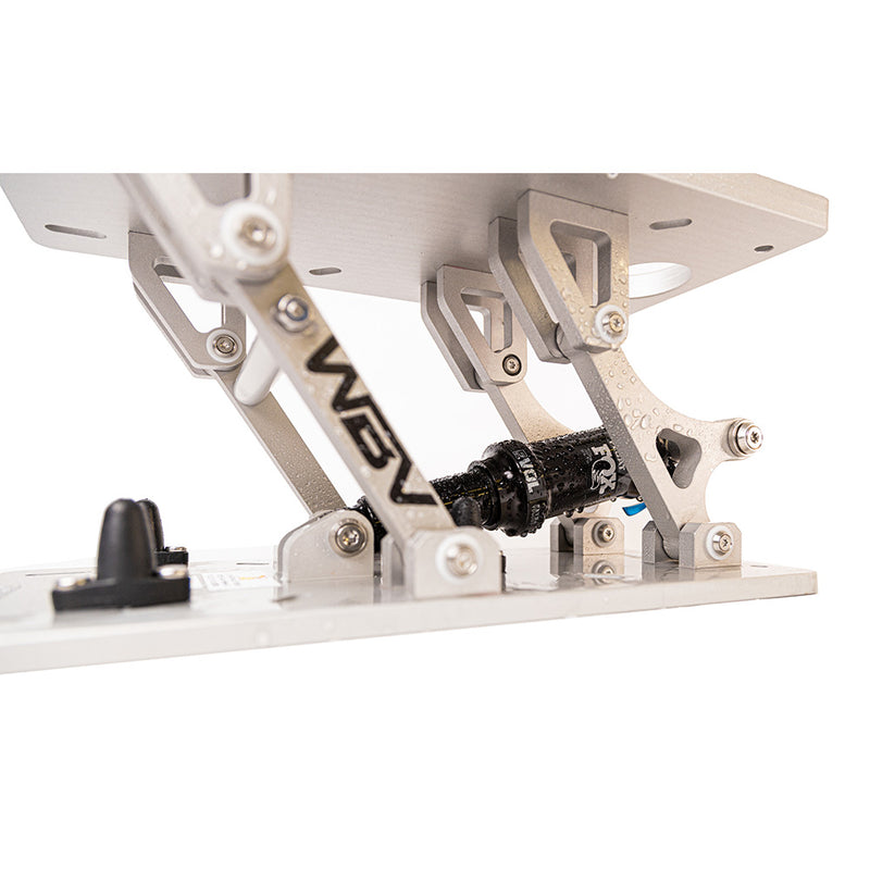 Load image into Gallery viewer, SHOCKWBV Shock Absorber Seat  P Series  Fox Silver V2 8534
