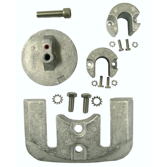 Performance Metals Mercruiser Bravo 23 Complete Anode Kit  Aluminum 10061A
