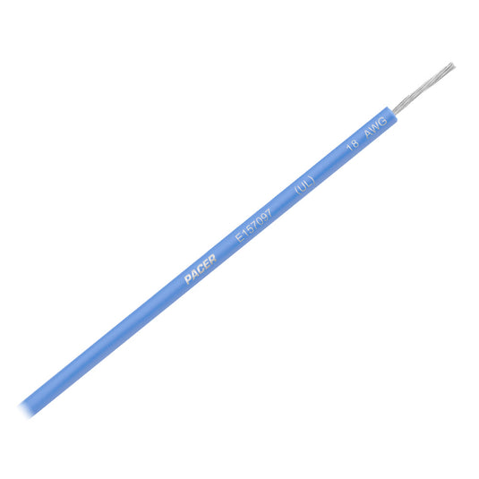 Pacer Blue 18 AWG UL Marine Wire  35 WUL18BL35