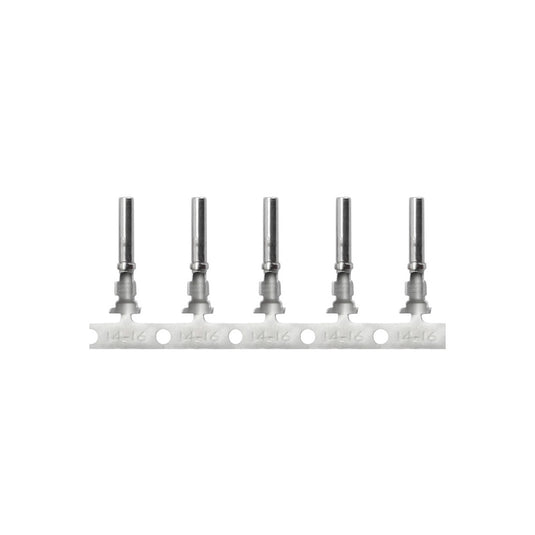 Pacer Deutsch Stamped  Formed Contacts f1418 AWG Wire  Socket Cavity Style  100 Pack T14DTS100