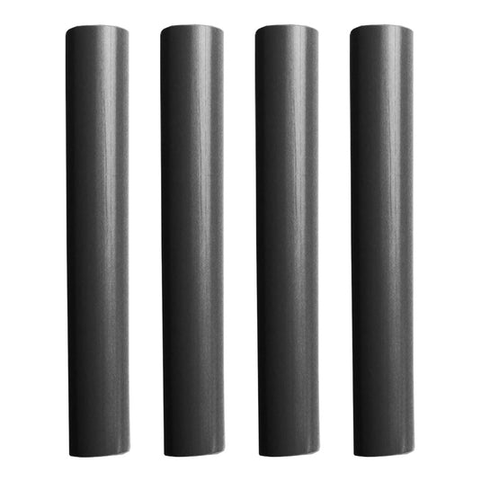 Pacer Battery Cable Heat Shrink Tubing  34 x 12  Black 4Pieces BEHS3412BK4