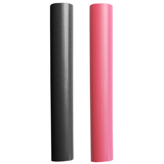 Pacer Battery Cable Heat Shrink Tubing  34 x 3  BlackRed 2Pieces Combo Pack BEHS343BKRD