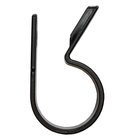 Pacer UV Resistant Nylon CClamps  14  Black  25 Pack BCCH0425BK