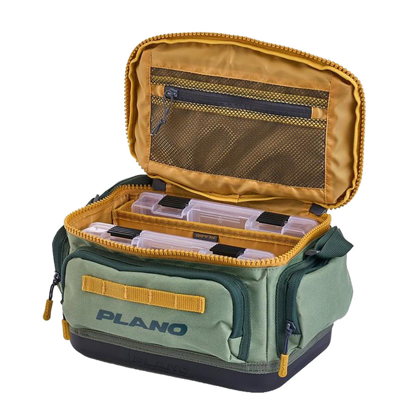 Load image into Gallery viewer, Plano Weekend Tackle Bag 3500  Moss  PLAWKND3500GBTBMOSS P000160

