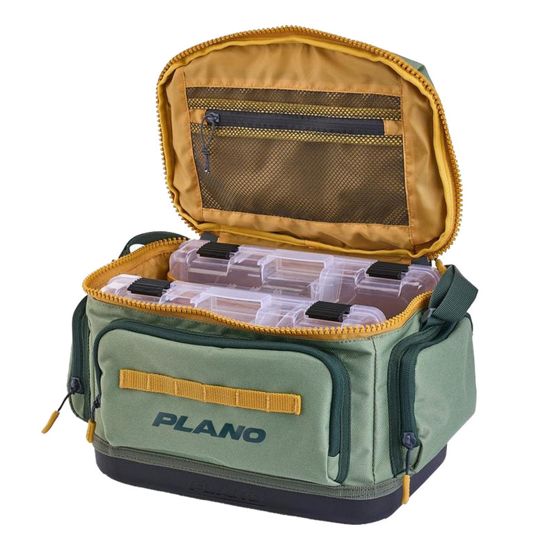 Load image into Gallery viewer, Plano Weekend Tackle Bag 3600  Moss  PLAWKND3600GBTBMOSS P000163
