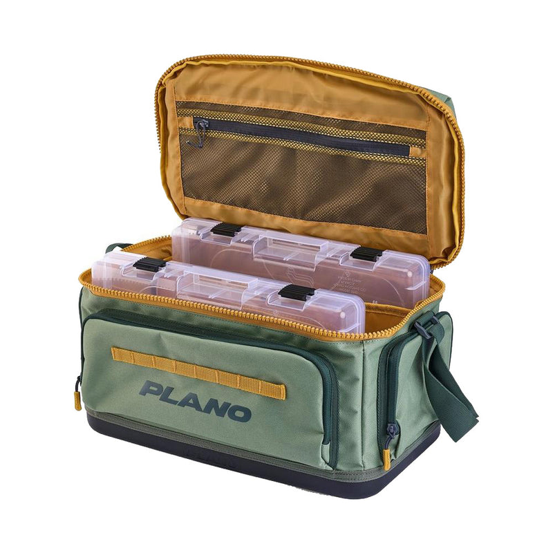 Load image into Gallery viewer, Plano Weekend Tackle Bag 3700  Moss  PLAWKND3700GBTBMOSS P000168
