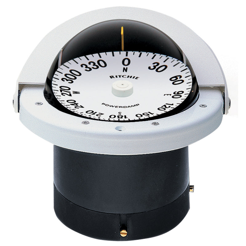 Load image into Gallery viewer, Ritchie FN201W Navigator Compass  Flush Mount  White FNW201
