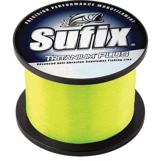 Sufix Tritanum Plus  14lb  Chartreuse  1100 yds 696114CH