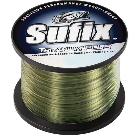 Sufix Tritanum Plus  14lb  Dark Green  1100 yds 696114G