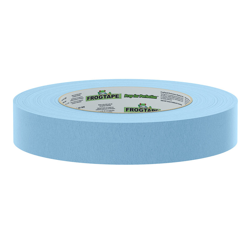 Load image into Gallery viewer, FrogTape CP 250 MediumHigh Adhesion Masking Tape  24MM x 55M x 12Pack  Light Blue  Rated f250F 105327
