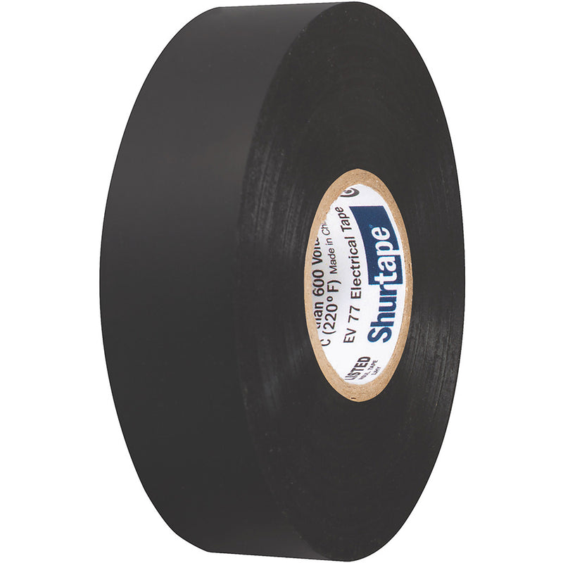 Load image into Gallery viewer, Shurtape EV 077B Professional Grade Black Electrical Tape fInsulating  Splicing  34 x 66  10Pack 104706
