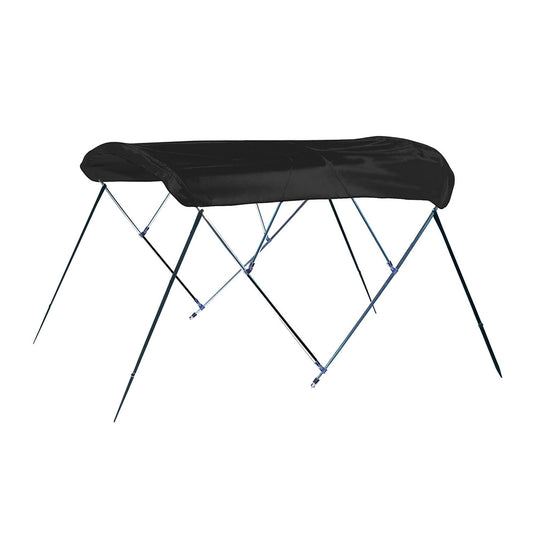 Carver 3 Bow 4681U Bimini Top wBoot  Black Acrylic A4681UB02