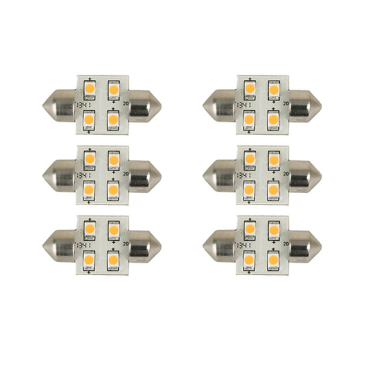 Scandvik 41160 Bulb Warm White 6Pack 41160
