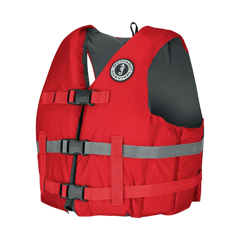 Load image into Gallery viewer, Mustang Livery Foam Vest  XSS  Red MV70104XSS
