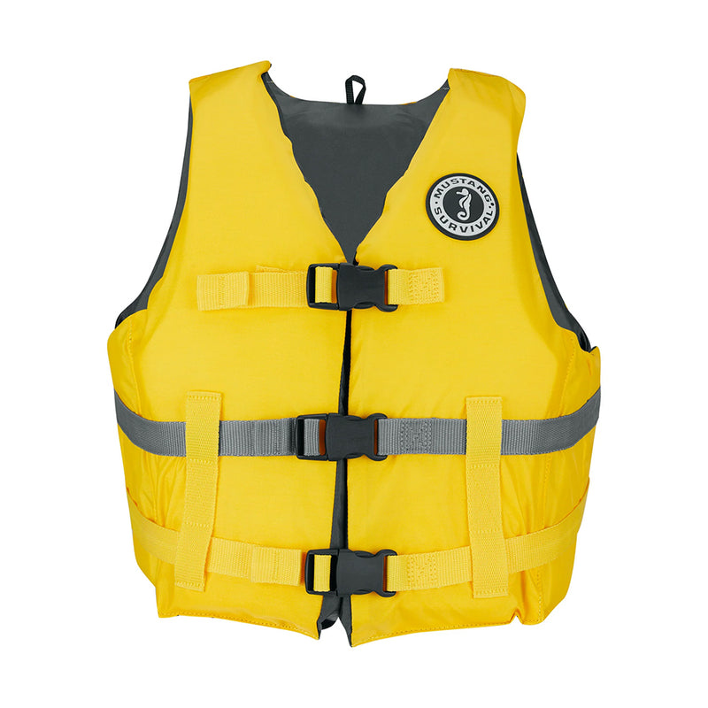 Load image into Gallery viewer, Mustang Livery Foam Vest  ML  Yellow MV701025ML
