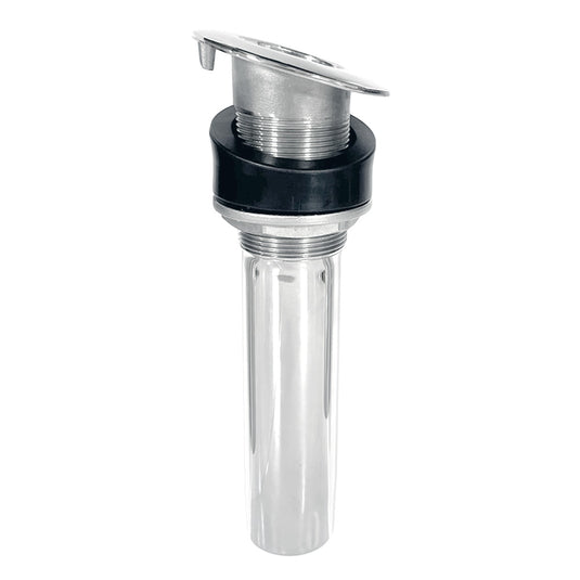 Tigress 9 15Degree Rod Holder  Screwless  Stainless Steel 77276