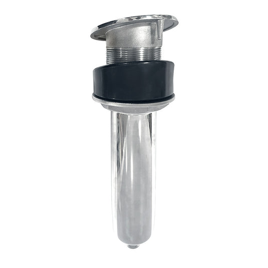 Tigress 105 15Degree Swivel Rod Holder  Screwless  Stainless Steel 77279