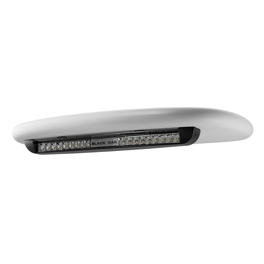 Black Oak Low Profile Marine Bar  Flood  Undermount  Black LPBXU