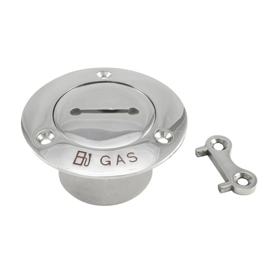 Whitecap Pipe Deck Fill wKey  2 Pipe Gas 6131