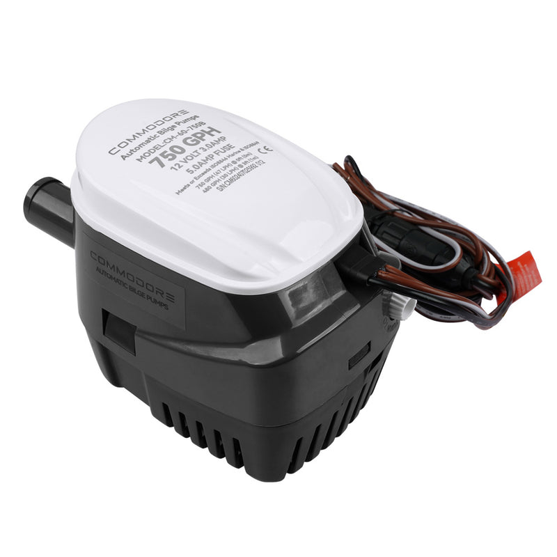 Load image into Gallery viewer, Commodore 750 GPH 60 Series Automatic Bilge Pump  12V CM60750B
