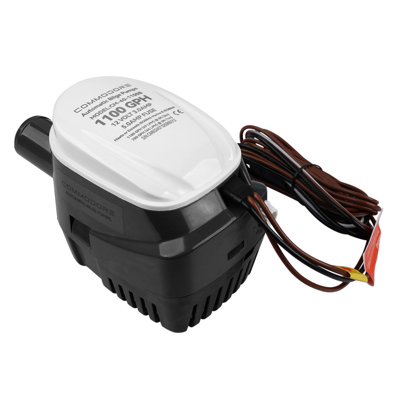 Load image into Gallery viewer, Commodore 1100 GPH 60 Series Automatic Bilge Pump  12V CM601100B
