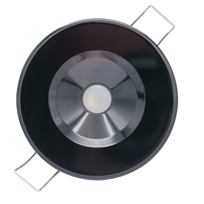Load image into Gallery viewer, Lumitec Illusion Flush Mount LED Down Light  Spectrum RGBW  Warm White  Black Housing 117155
