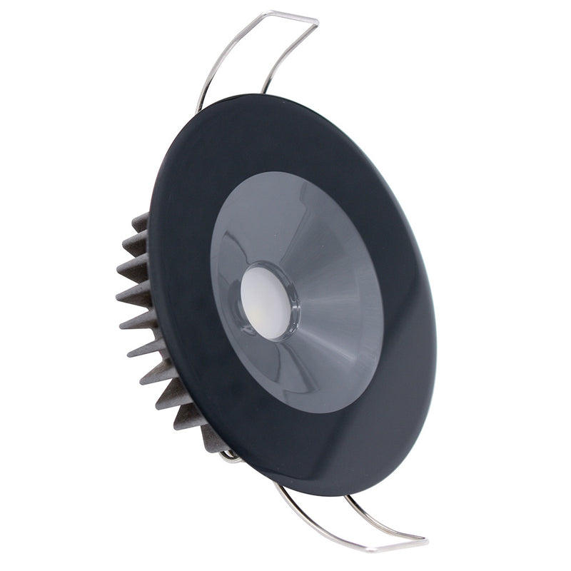 Load image into Gallery viewer, Lumitec Illusion Flush Mount LED Down Light  Spectrum RGBW  Warm White  Black Housing 117155
