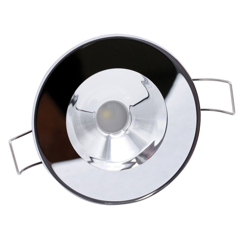 Load image into Gallery viewer, Lumitec Illusion Flush Mount LED Down Light  Spectrum RGBW  Warm White  Mirrored Housing 117145
