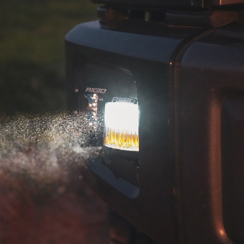 Load image into Gallery viewer, RIGID Industries DSeries LED SAE Fog Beam  YellowWhite  Set of 2 50482
