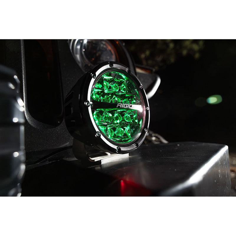 Load image into Gallery viewer, RIGID Industries 360Series RGBW 6 Offroad Lamp Spot Beam wRGBW Backlight Pods  Set of 2 36412
