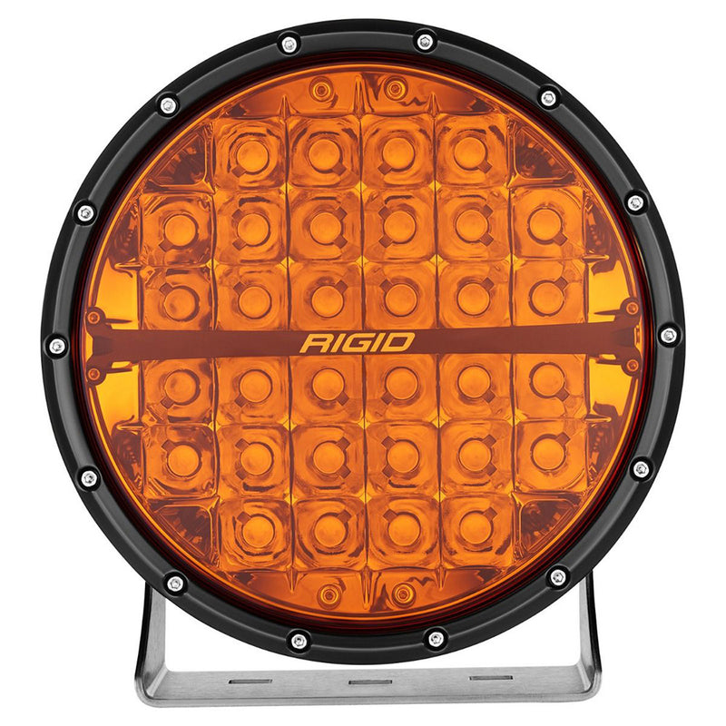 Load image into Gallery viewer, RIGID Industries 360Series Amber Pro 9 Offroad Spot Beam wAmber Backlight Pod  Single 36522
