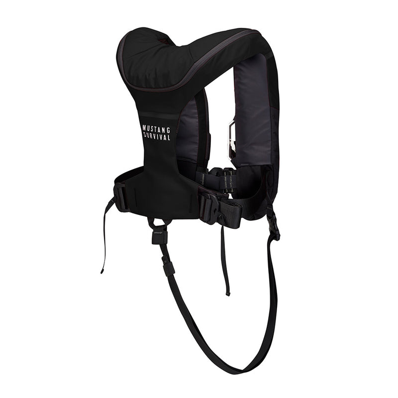 Load image into Gallery viewer, Mustang Atlas 190 DLX Open Ocean Inflatable PFD  Black MD3195E1130
