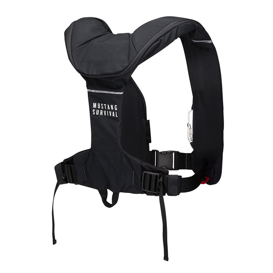 Mustang Elite 190 Offshore Inflatable PFD  Black MD3170130