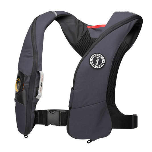 Mustang Elite 120 Coastal Inflatable PFD  Admiral Grey MD51701910