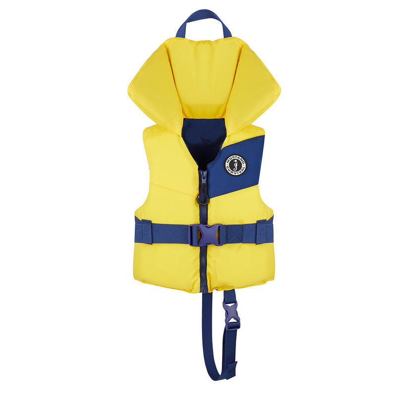 Load image into Gallery viewer, Mustang Lil Legends Infant Foam Vest  YellowNavy MV32518440
