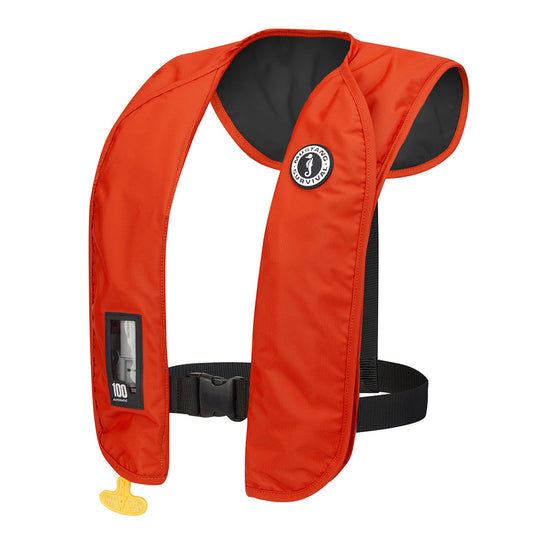 Mustang MIT 100 Inflatable PFD  OrangeBlack MD2018T1330