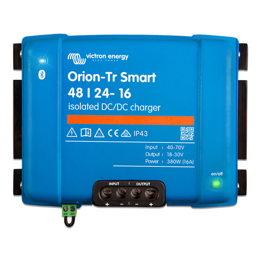 Victron OrionTr Smart 482416A 380W Isolated DCDC Charger ORI482438120