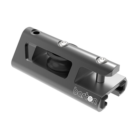 Barton 32mm End Stop  Becket Genoa Car Track  Black 32221GTB