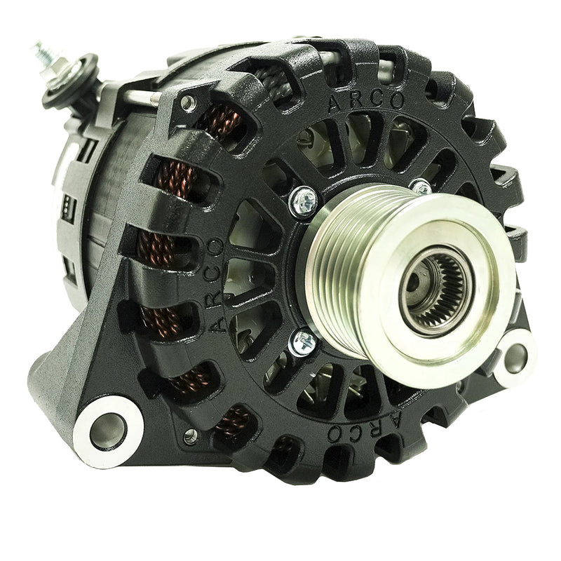 Load image into Gallery viewer, ARCO Marine Zeus 24V 4kW Low Turn On LTO N62 Alternator wClutch Pulley 4404
