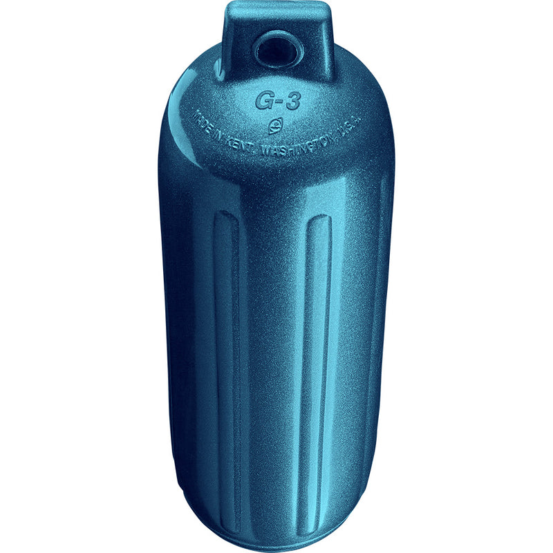 Load image into Gallery viewer, Polyform G3 Twin Eye Fender 55 x 19  Metallic Blue G3 METALLIC BLUE
