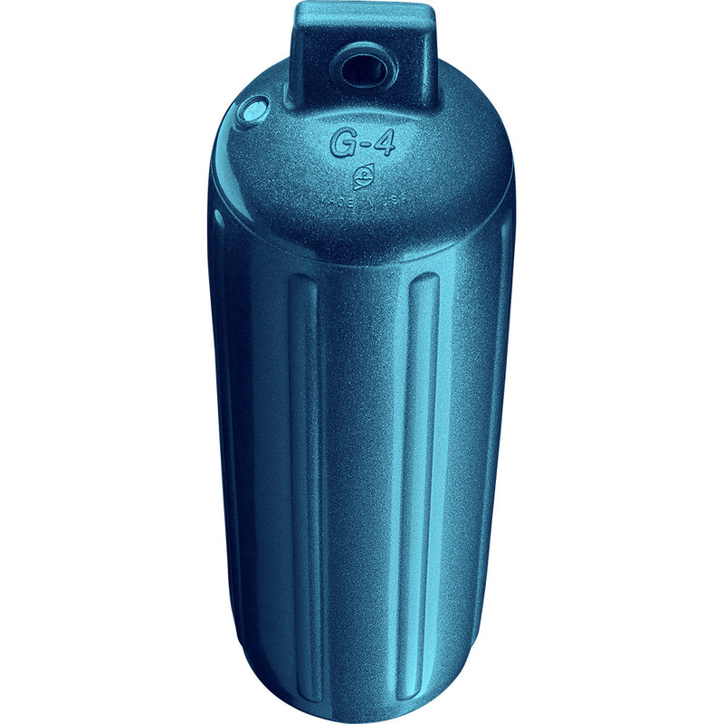 Load image into Gallery viewer, Polyform G4 Twin Eye Fender 65 x 22  Metallic Blue G4 METALLIC BLUE
