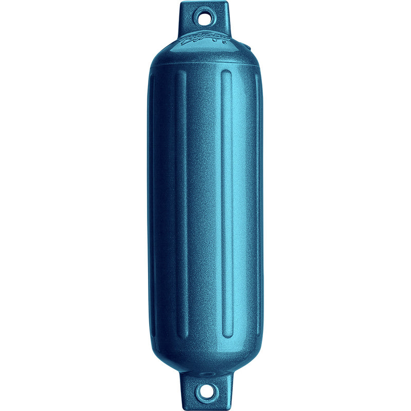 Load image into Gallery viewer, Polyform G4 Twin Eye Fender 65 x 22  Metallic Blue G4 METALLIC BLUE

