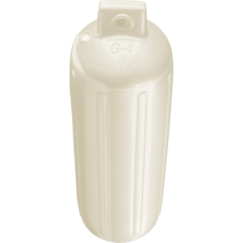 Load image into Gallery viewer, Polyform G4 Twin Eye Fender 65 x 22  Metallic White G4 METALLIC WHITE
