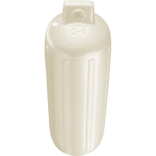 Polyform G4 Twin Eye Fender 65 x 22  Metallic White G4 METALLIC WHITE