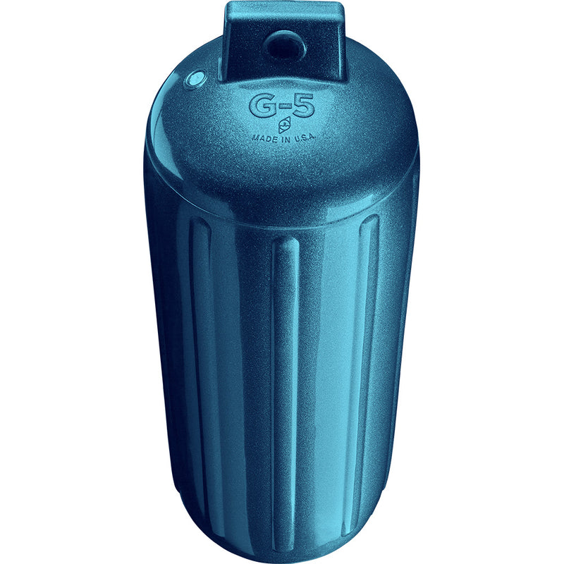 Load image into Gallery viewer, Polyform G5 Twin Eye Fender 88 x 268  Metallic Blue G5 METALLIC BLUE
