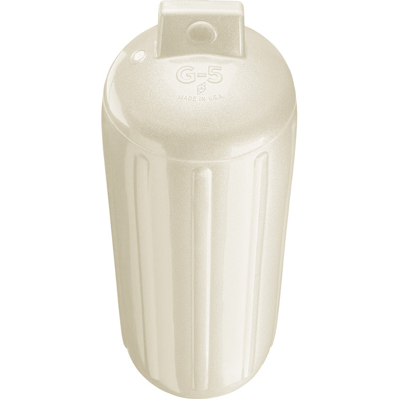 Load image into Gallery viewer, Polyform G5 Twin Eye Fender 88 x 268  Metallic White G5 METALLIC WHITE
