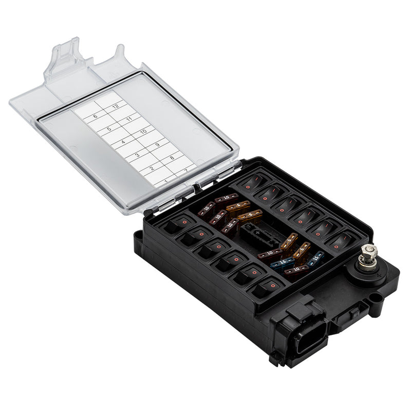 Load image into Gallery viewer, Maretron 12 Circuit Bypass Module NMEA 2K wo Fuse Pack  Jumper Wire CBMD12
