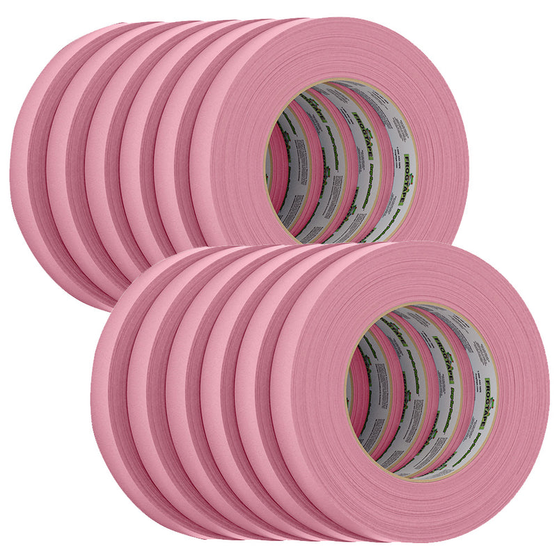 Load image into Gallery viewer, FrogTape CP 325 MediumHigh Adhesion Masking Tape  18MM x 55M x 12Pack  Pink  Rated f325F 106025
